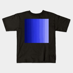 Blue Ombre Gradient Kids T-Shirt